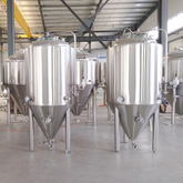 7BBL Zařízení minipivovarů Použitý systém fermentace piva s certifikací CE.UL