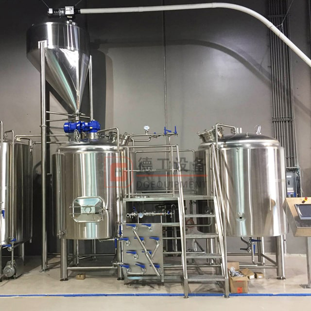 10BBL Parní vytápění Tři nádoby Pivo Brewhosue komerční použité kompletní vybavení pro pivovar