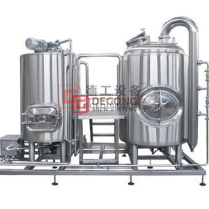 Pivovarské pivovarské vybavení 500 l pro komerční řemesla
