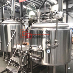 1000L Kompletní nerezová izolace Poloautomatický komerční bar / osobní pivovar používal systém vaření piva